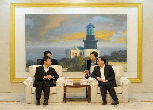 增進(jìn)合作、共謀發(fā)展———常石舟山董事長拜訪舟山市長